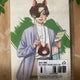 Winbre Windbreaker Aladdin Free Gift Accordion Postcard