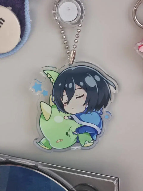 Móc khóa acrylic Mikasa