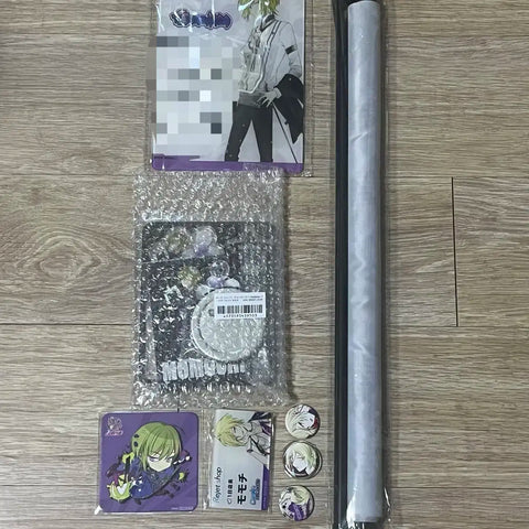 Dearbo Momochi Birthday Goods Acrylic Panel, One-Day Manager Badge - All Together