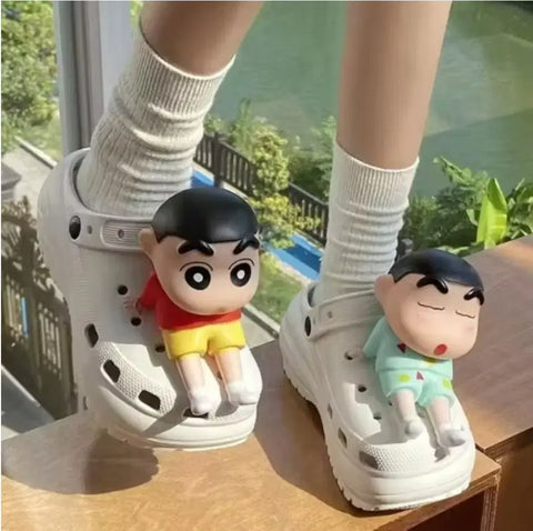 Giant Crayon Shin-chan Figure Jibbitz