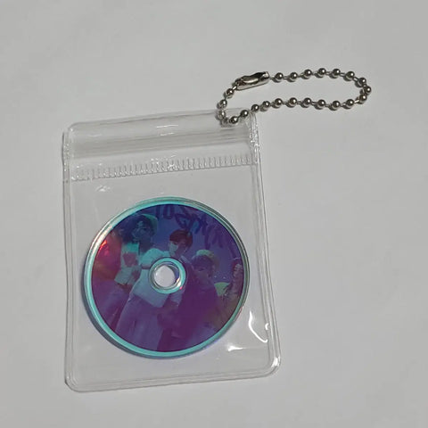 K-pop Demon Hunters Lion Boys CD Concept Acrylic Keychain