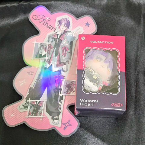 Nijisanji VOLTACTION 3rd Anniversary Watarai Hibari Floki Mascot Figure Bonus