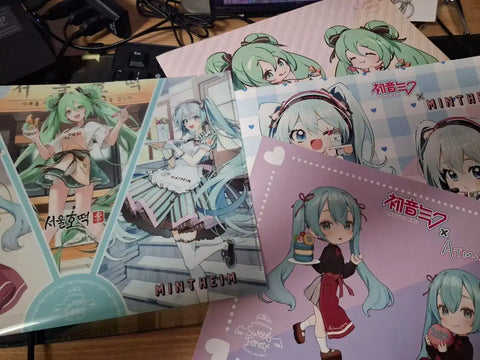 Tập tin đặc biệt/Coaster hợp tác Hatsune Miku Seoul năm 2024