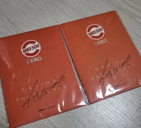 Vita500 Karina Photocards 3 Types