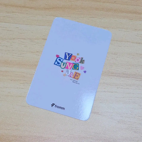 BTOB Yook Sung-jae 1st Fan Kit Fromm Special Unreleased Photo Card