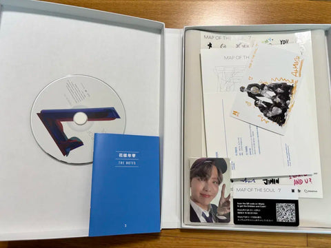 BTS MAP OF THE SOUL :7 Album/J-Hope photocard included/Shipping included