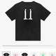 Free shipping G-Dragon short-sleeved Übermensch T-shirt black