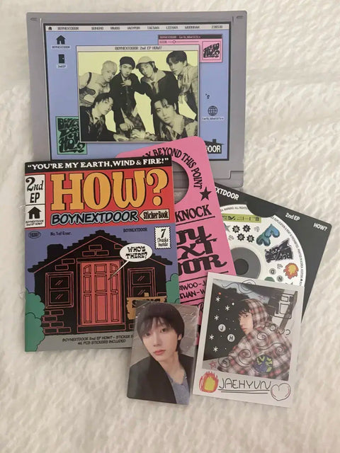 BOYNEXTDOOR HOW? Sticker Book