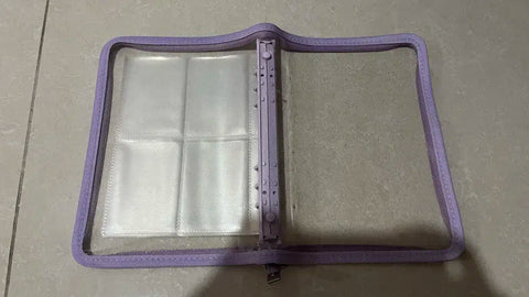 Fromable Zipper Binder Purple + 13 Inner Pages