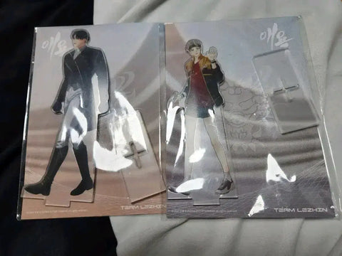 Team Lezhin Acrylic Stand Desire Baek Ji-tae Kwon Mi-eum Unopened