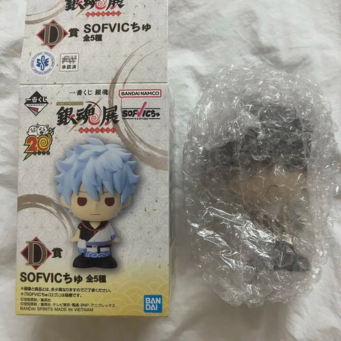 Gintama Ichiban Kuji D Prize Hijikata + G Prize Stamp + Okita & Hijikata Voice Gacha
