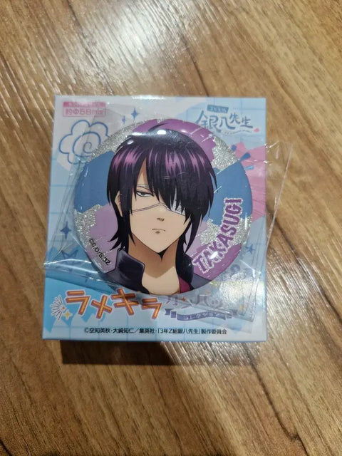 Gintama Takasugi Shinsuke Can Badge for Sale