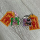 Homeless, no nickname, Baek Eun-young, Go Hae-jun, Eun-young & Hae-jun lucky charm keyring, all together