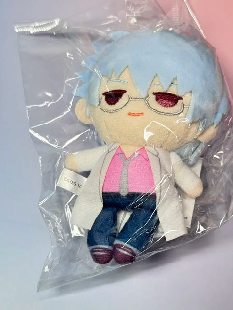 Gintama Gintoki Teacher Keyring Plush Chibi Nui