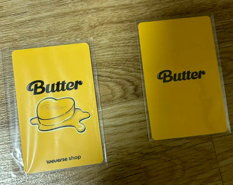 BTS Butter album photocard