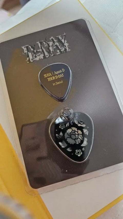 Agust D Guitar Pick Set Seoul Unopened New Item