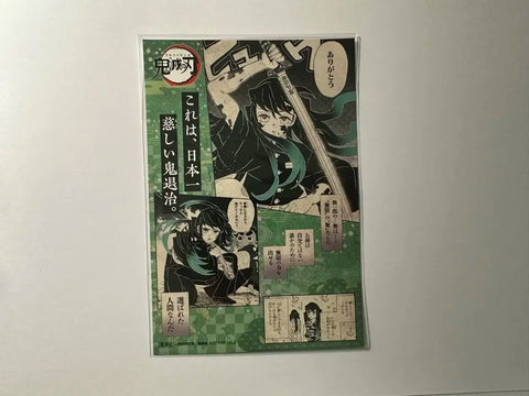 Demon Slayer Muichiro Volume 18 Special Edition Postcard