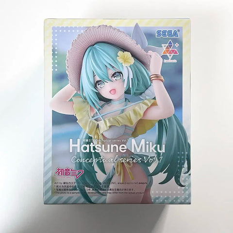 Chưa mở | Mô hình ý tưởng Hatsune Miku Cô gái xinh đẹp Bikini Đồ bơi