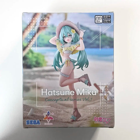 Chưa mở | Mô hình ý tưởng Hatsune Miku Cô gái xinh đẹp Bikini Đồ bơi