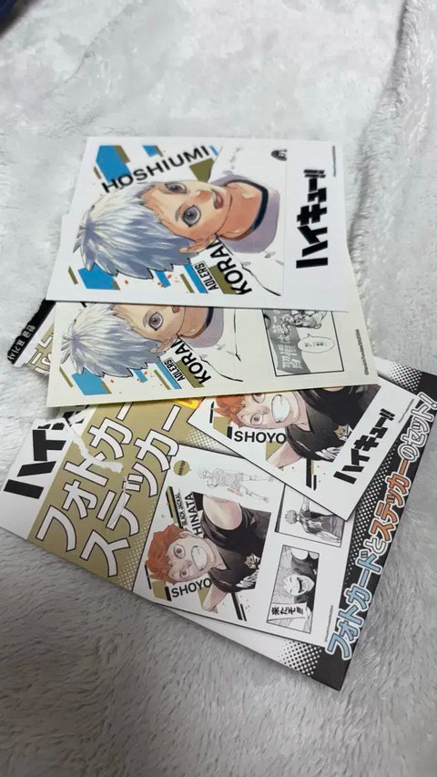 Haikyu!! Nhãn dán Hoshiumi bật lên