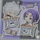 Bảng điều khiển mini Acrylic của Nagi Seishiro &amp; Mikage Reo Puchikura