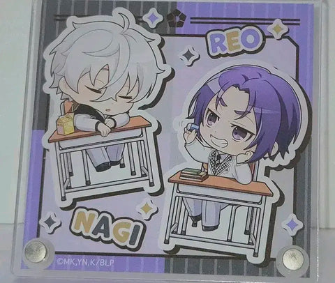 Bảng điều khiển mini Acrylic của Nagi Seishiro &amp; Mikage Reo Puchikura
