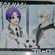 Giá đỡ chân dung acrylic Mikage Reo &amp; Nagi Seishiro Azu Maker