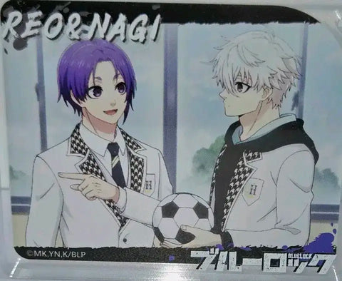 Giá đỡ chân dung acrylic Mikage Reo &amp; Nagi Seishiro Azu Maker