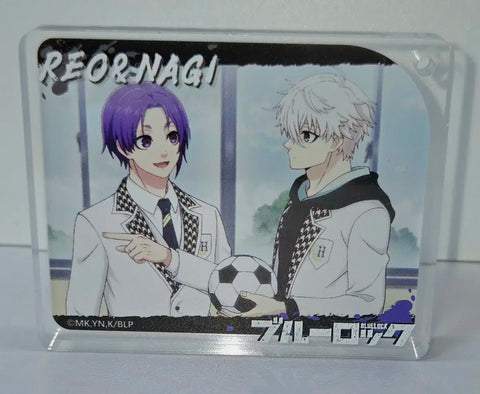 Giá đỡ chân dung acrylic Mikage Reo &amp; Nagi Seishiro Azu Maker