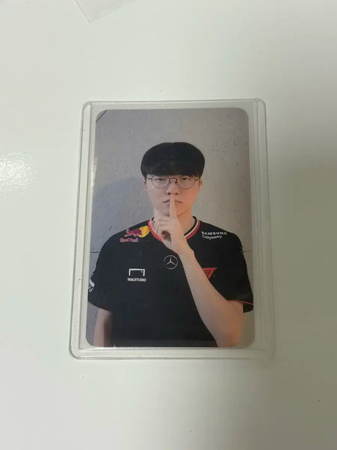 T1 Faker T1 Zone POG Photo card