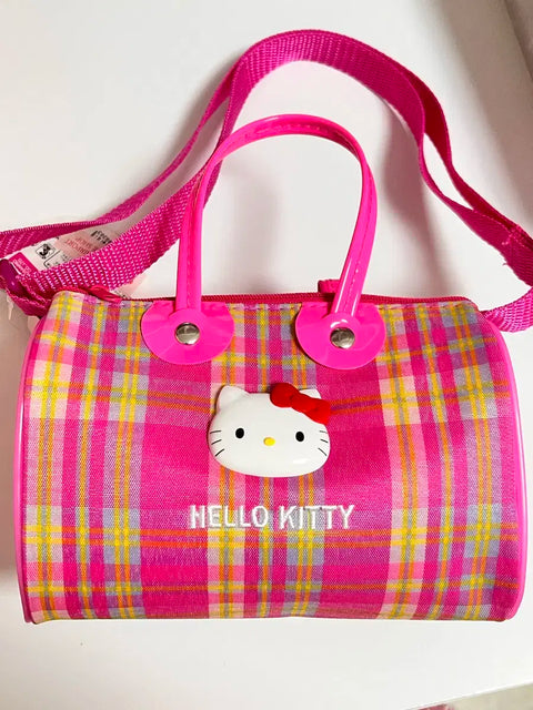 Classic Kitty Checkered Bag
