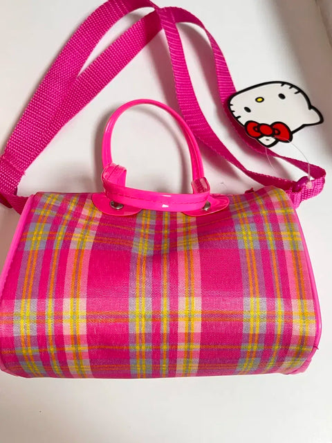 Classic Kitty Checkered Bag
