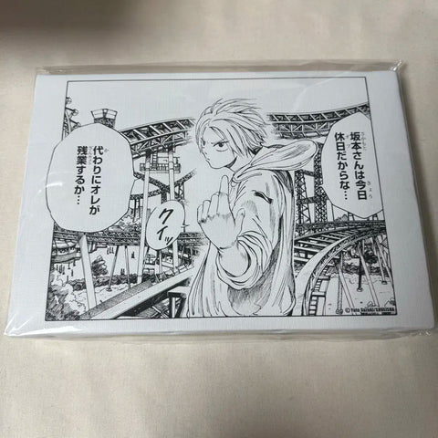 Sakamoto Days Asakura Shin Art Board Canvas Jump Shop Famous Scene Unopened