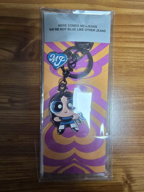 NewJeans Pop-up Powerpuff Girls Minji Metal Keychain