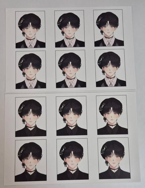 Debumu Testar Ahyeon Sun Ahyeon ID Photo Print Box Original Price Transfer