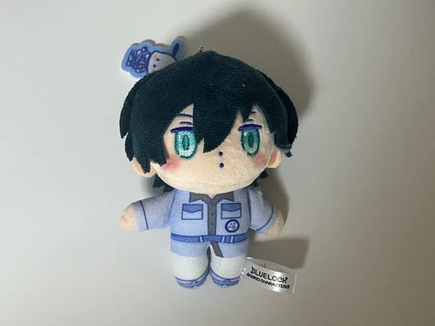 Khóa màu xanh Itoshi Rin Sanrio Plush