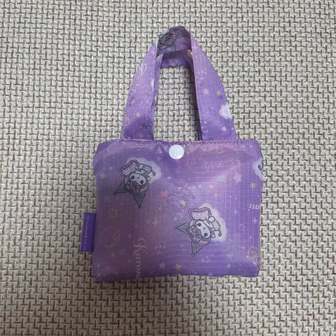 Kuromi foldable shopping bag