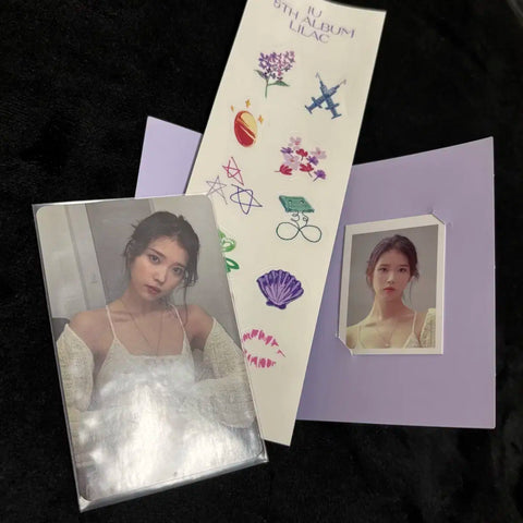 IU Lilac Album (HILAC) + Poster, Photocard