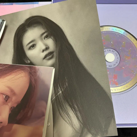 IU Lilac Album (HILAC) + Poster, Photocard