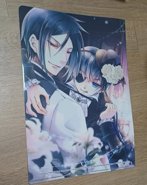 Black Butler A4 Clear File for Sale