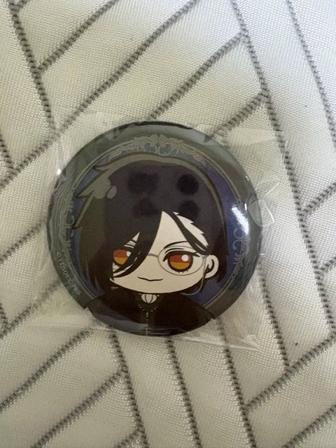 Black Butler Kuji Sebastian Can Badge