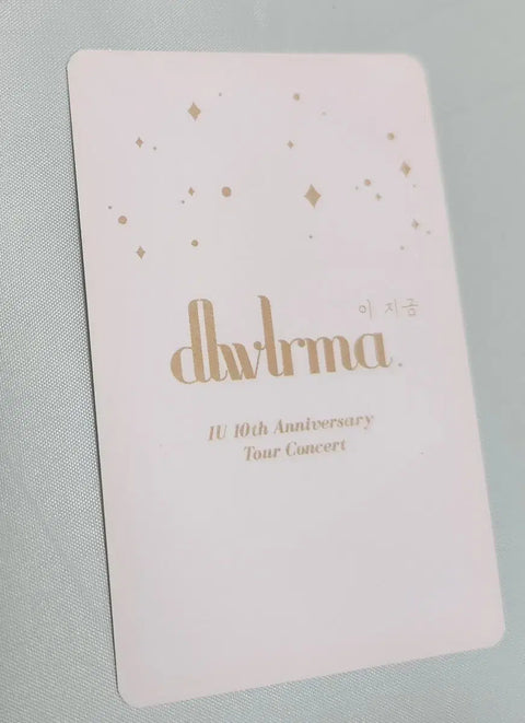 IU dlwlrma concert DVD Blu-ray photocard
