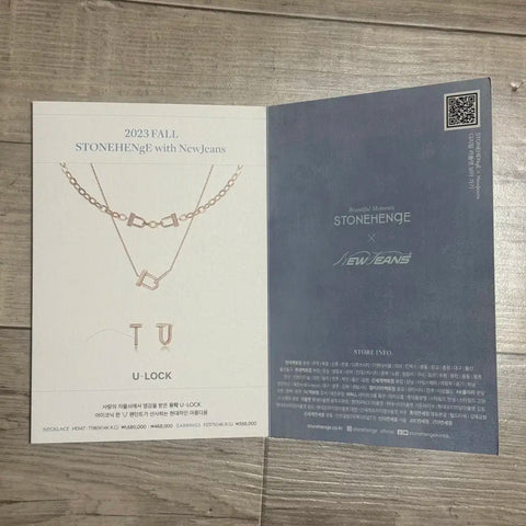 NewJeans NJZ Stonehenge Pamphlet