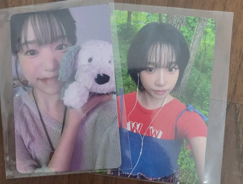 I'm selling Jo Yuri's workshop double-sided photocard.