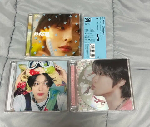 NCT WISH Riku Wish, Songbird Unboxing Pop Pop Album Bundle Transfer