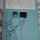 Alien Stage Teal Acrylic Stand Photocard