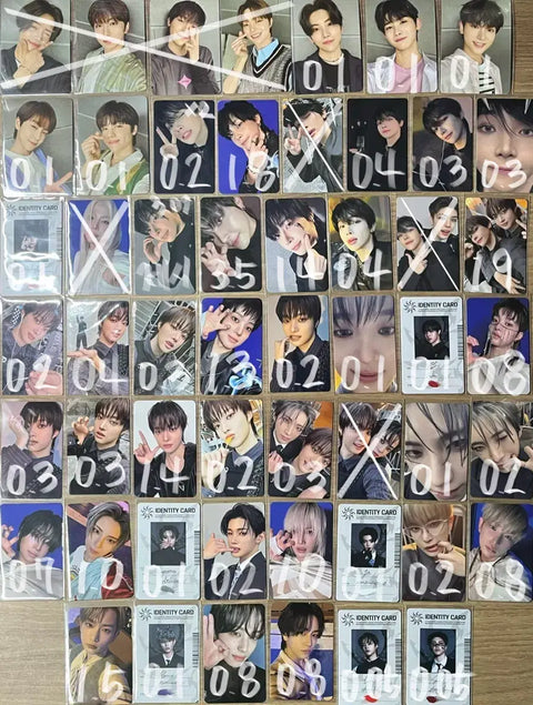 &TEAM's JUNONICHOLASSTANDARD Album Regular Edition Identity Card YUMA HARUA TAKI MAKI JOE K SOLOBAN Unit