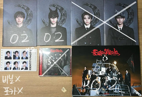 &TEAM's JUNONICHOLASSTANDARD Album Regular Edition Identity Card YUMA HARUA TAKI MAKI JOE K SOLOBAN Unit