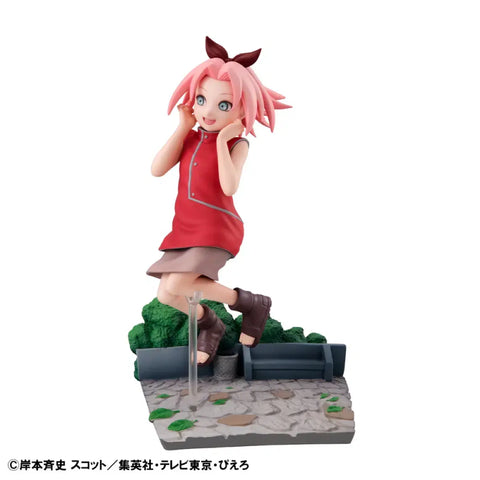 Naruto MegaHouse G.E.M. GEM Go! Go! Sakura Figure with Bonus
