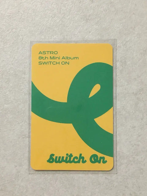 Astro Switch On Cha Eun-woo photocard